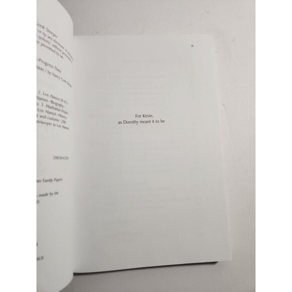 Dorothy Scarritt Mckibbin : Gatekeeper to Los Alamos - Nancy Cook Steeper SIGNED - Picture 6 of 7